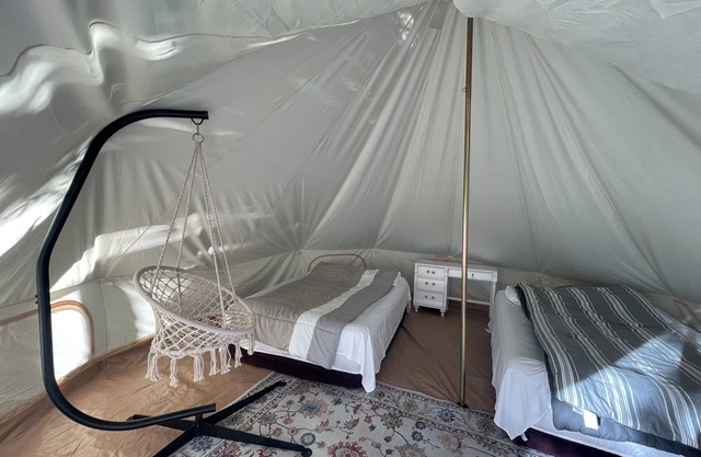 Glamping Tipi in the Redwood Grove