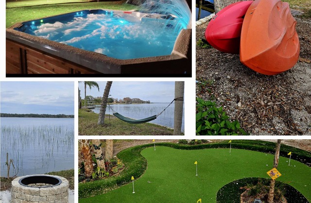 Golfers paradise surrounded by conservation and Lake with pool and Jacuzzi