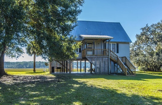 Gone Fishin' - Angler's Paradise; Expansive Creek Views; Private Deep Water Dock; Drive to Beach