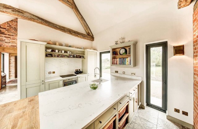 Grade II Listed, Riverside Barn In Dorset Village