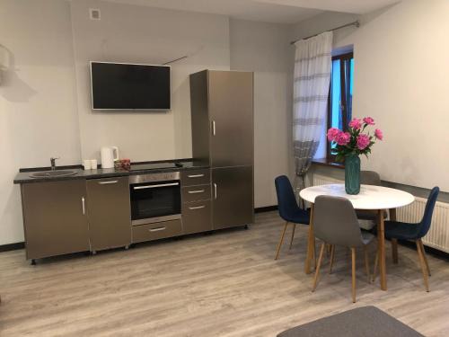 Grand Apartment and Funny Dog