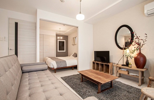 Great location for eating and walking Good access to Susukino nice old furniture 2 bedrooms106 - 106/Sapporo Hokkaidō