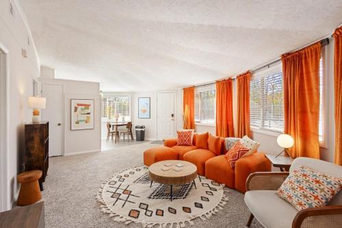 Groovy Getaway with Fenced Yard