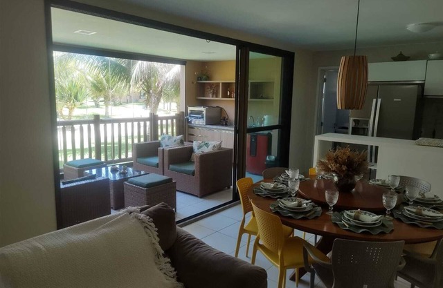 Ground floor apartment, in the VG Sun condominium. Condominium right on the sand.