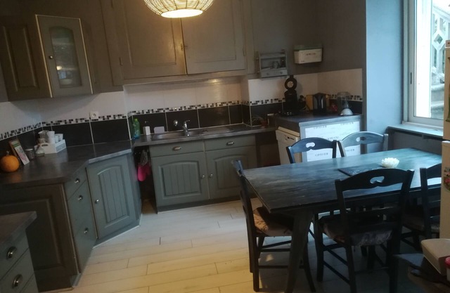 Ground floor apartment in stone house