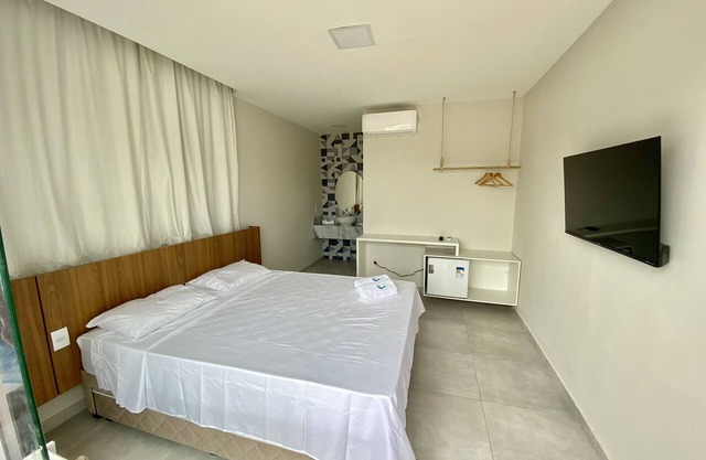 Guesthouse in a gated community facing the sea and 2 km from the center