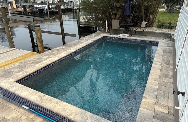 Gulf Hidden Jewel POOL Kayak bikes fish from dock