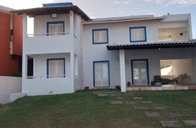 House by the sea with natural pools in front