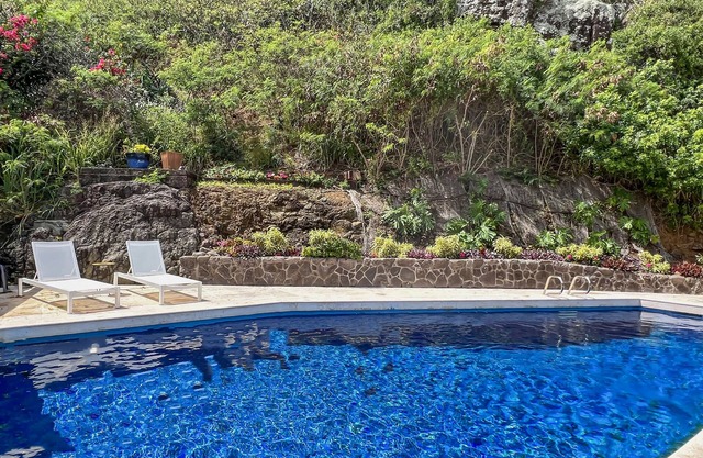 Hale Lani: Mountainside Ocean View Home | Private Pool & soaking tub with a view