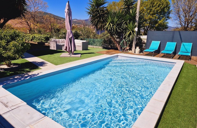 Haut de Villa Piscine Privée Jardin Terrasse à 5' de la Plage et à 15' de Bastia
