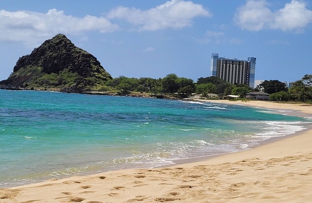 Hawaii Studio directly across the street from the Ocean in the west side!