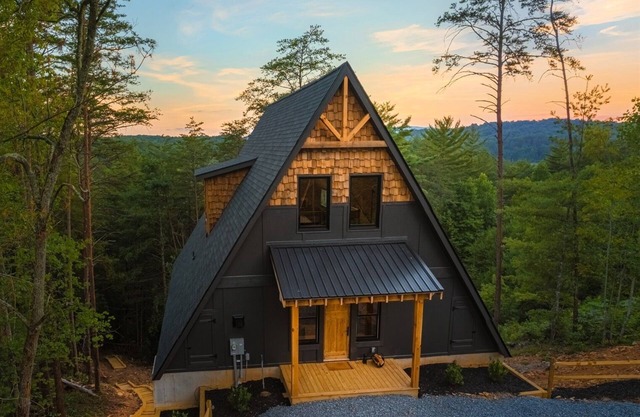 Hemptown Hollow! Creekfront:10 min from Blue Ridge