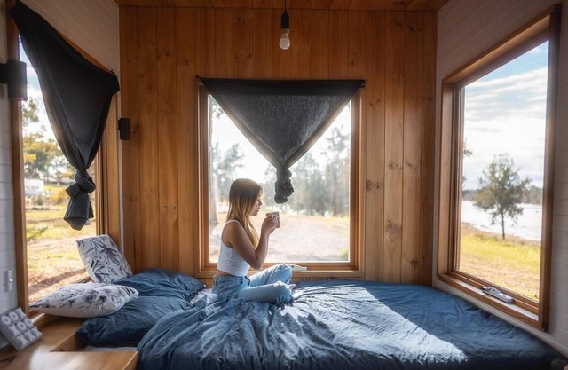 Hill Top Tiny River House