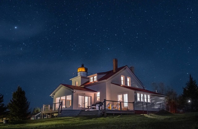 Historic 1850 Lighthouse Lake Superior