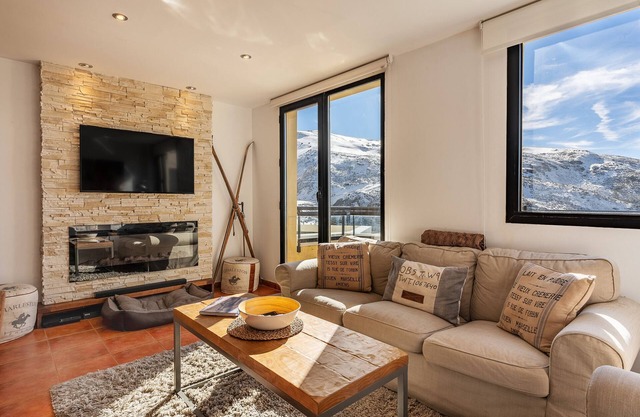 Holiday Apartment "Atico Con Vistas Monte Gorbea" near Slopes with Private Terrace & Wi-Fi