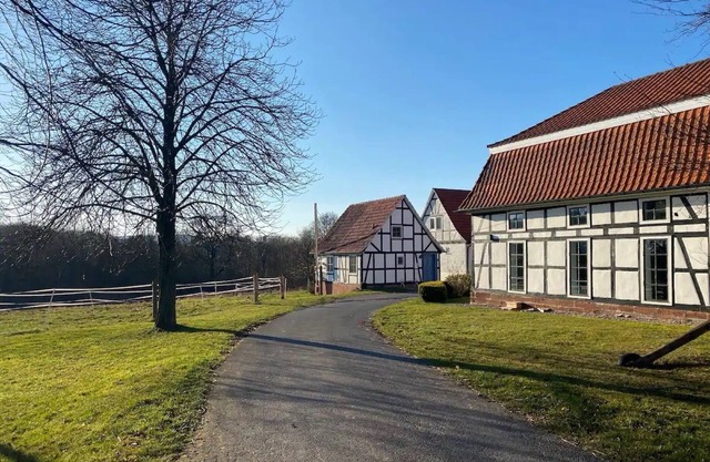 Holiday Home 'Deputatshaus Auf Dem Gut Marienhof' with Private Terrace, Shared Garden and Wi-Fi
