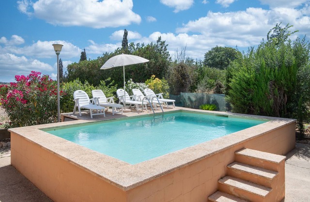 Holiday Home "Es Viola" with Mountain Views, Pool, Wi-Fi, Garden and Terrace