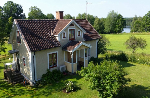 Holiday home on Lake Östra Lägern with private rowing boat