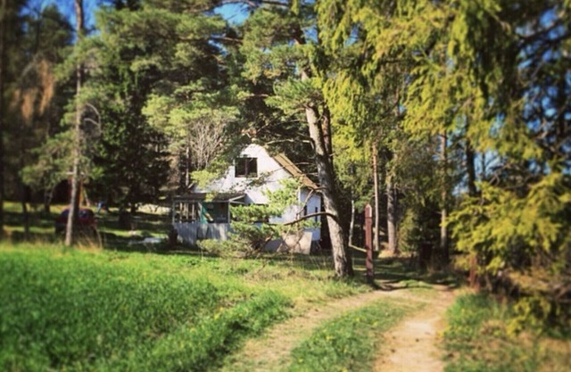 Holiday home with its own small lake on the summer island of Gotland