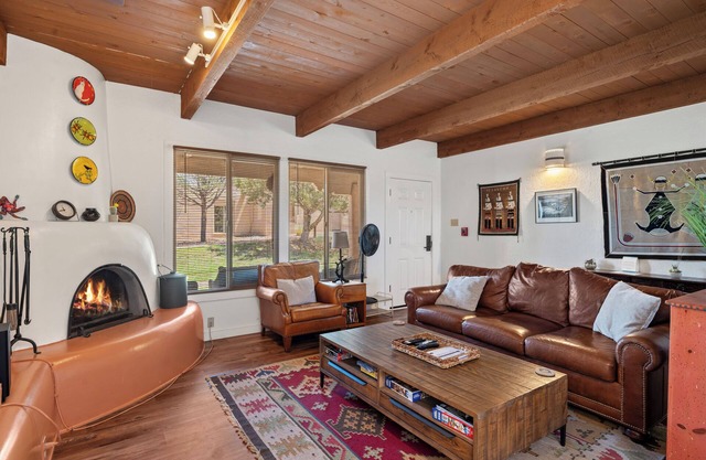 Home Away From Home at Old Fort Marcy on the Hill Above Downtown