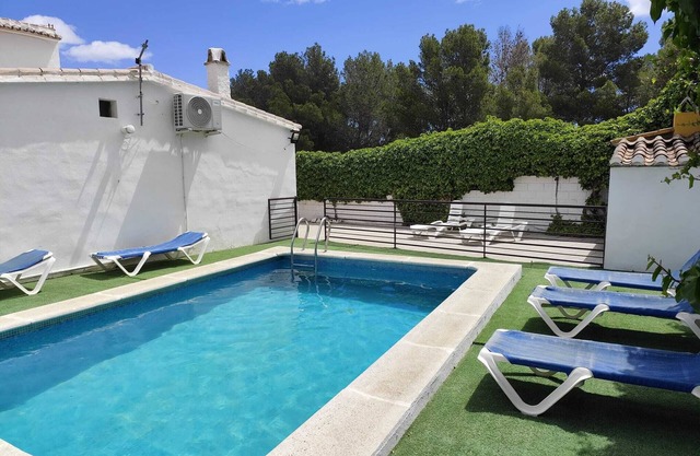 Home In Tranquil Mountains with Pool, Terrace, Garden & Wi-Fi