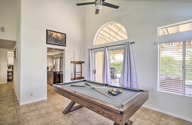 Home w/Private Pool & Game Room in Indio!