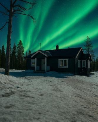 Honkamaja, Aavasaksa, Lappi, Lapland