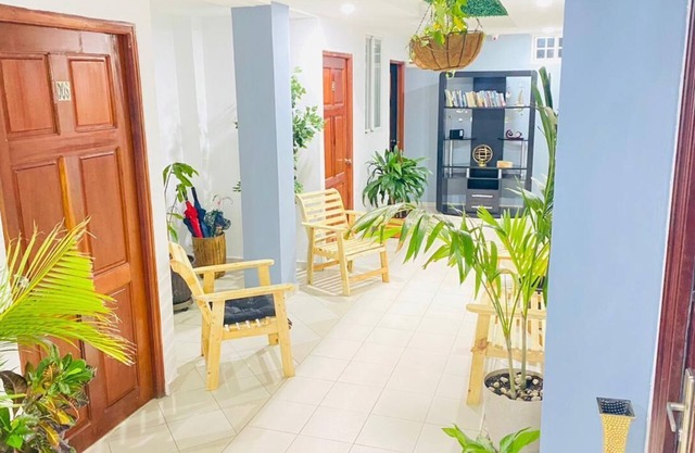 Hostal Cigarra located in the oldest commercial district of Panama City, Panamá.