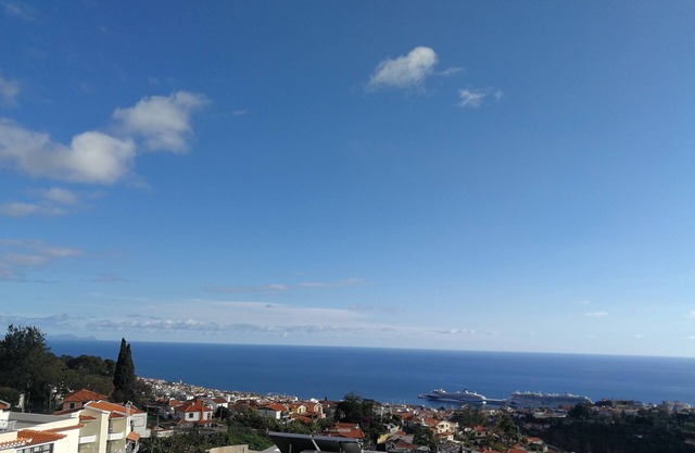 House of the Immaculate. Magnificent view of the city of Funchal