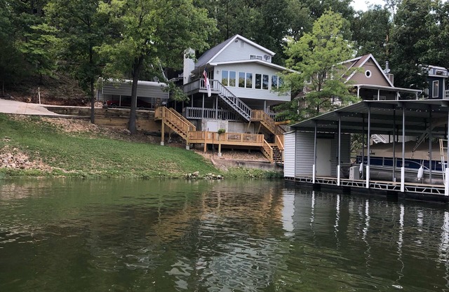 House on a quiet uncrowded cove