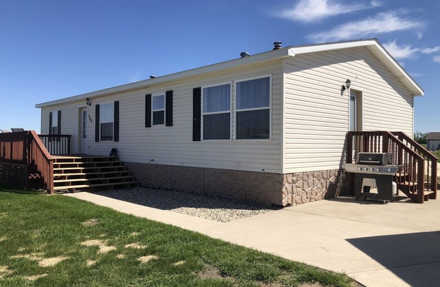 House on Eastbay in Devils lake, ND