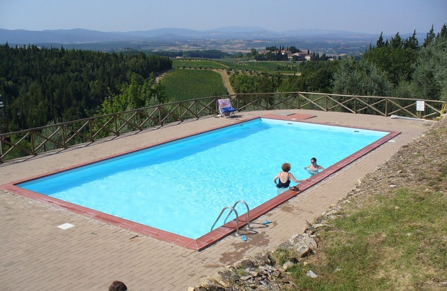 House with swimming pool. Medieval village in the heart of Chianti Classico