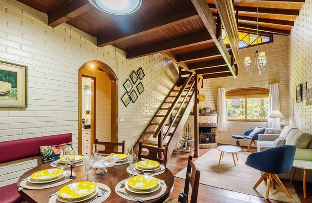 House With Barbecue in Gramado Rje0980