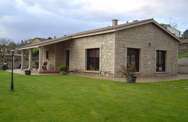 House with pool Pedriña - WIFI