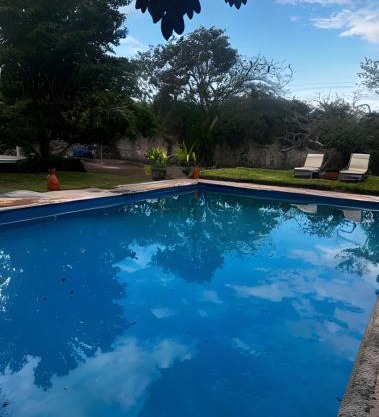 house with pool yucatan
