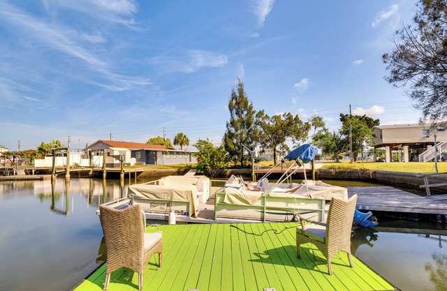 Hudson Home w/Dock on Canal ~ 1 Mi to Beach!