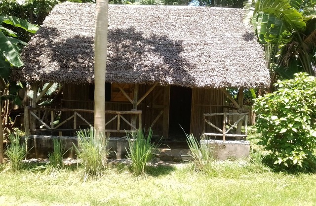 HUT GITE BE CASE PIED DANS L'EAU PRESQU'ILE AMBATO FACE NOSY BE ET NOSY KOMBA