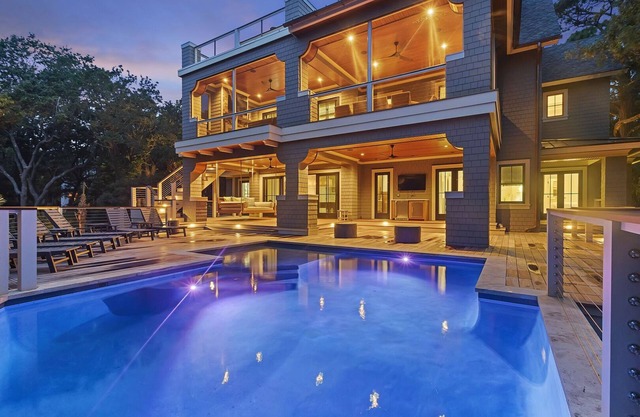 Ideal Kiawah LUXURY! Pool, Oceanview, Private Boardwalk to Beach!