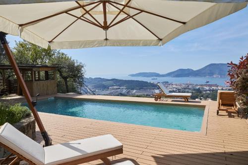 Idyllium Relais-Exclusive Nature Retreat with Panoramic Pool and Breathtaking Sea Views