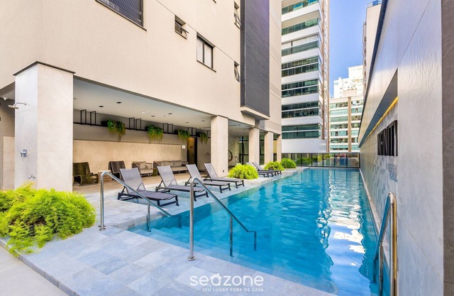 IFT - Ed. Infinity Tower Flat 350m From Meia Praia