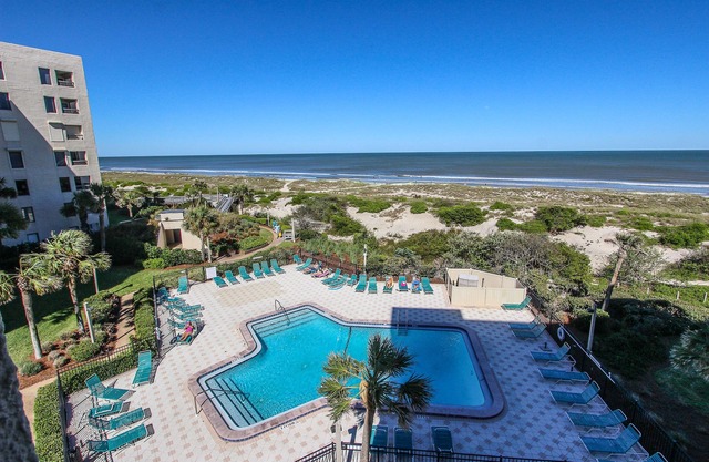 Immaculate, directly oceanfront condo, superbly renovated.