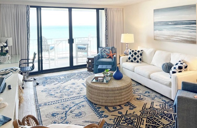 Immaculate ocean front condo in Station One!