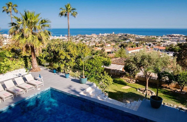 Impressive Benalmadena Villa | 7 Bedrooms | SeaViews | Villa Benalmadena Grande.