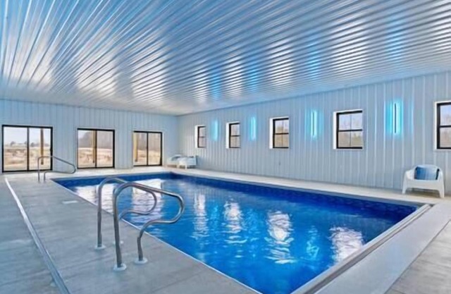 Indiana Dream Barn: Indoor Pool, Half-Court Gym, & Theater