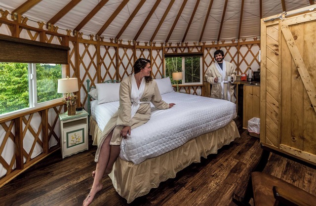 Inn & Spa at Cedar Falls Monarch Yurt