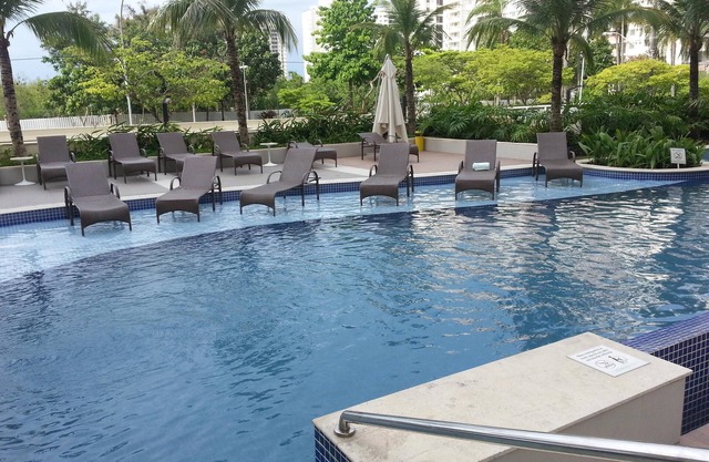 It is a suite with furniture that was designed by architect and new