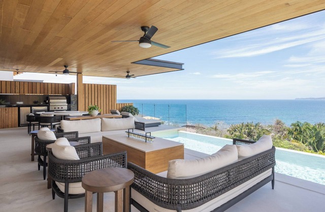 Iyari Villa in Punta Mita with SPECTACULAR OCEAN VIEWS, amenities and privacy.