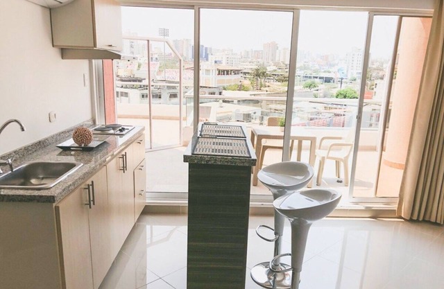 Junior Loft + Balcony + kitchen