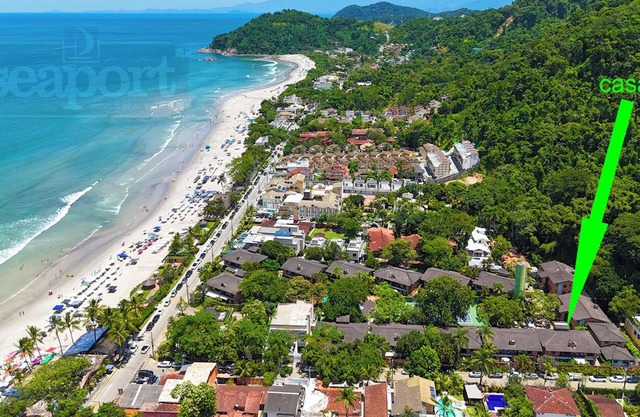 Juquehy Sea Front Condominium 102: best location on the beach