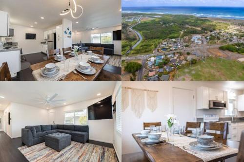 Kahuku 3BR Ohana - A/C, WiFi, Parking